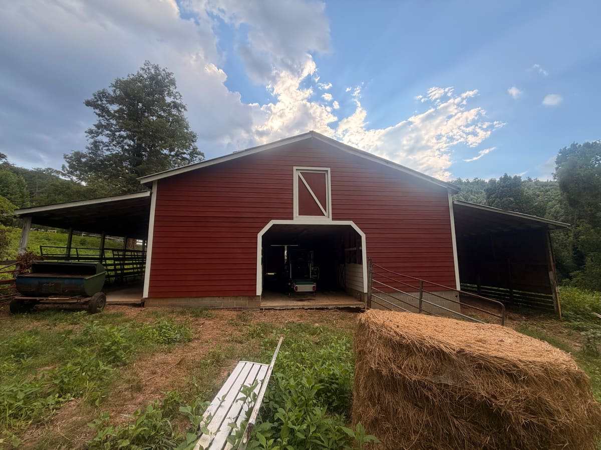 Custom barn build